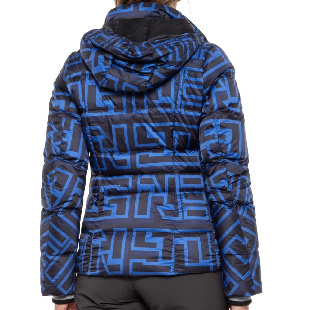 Bogner NWT Sport Sanne Down Ski Jacket Blue/Black - Picture 6 of 8